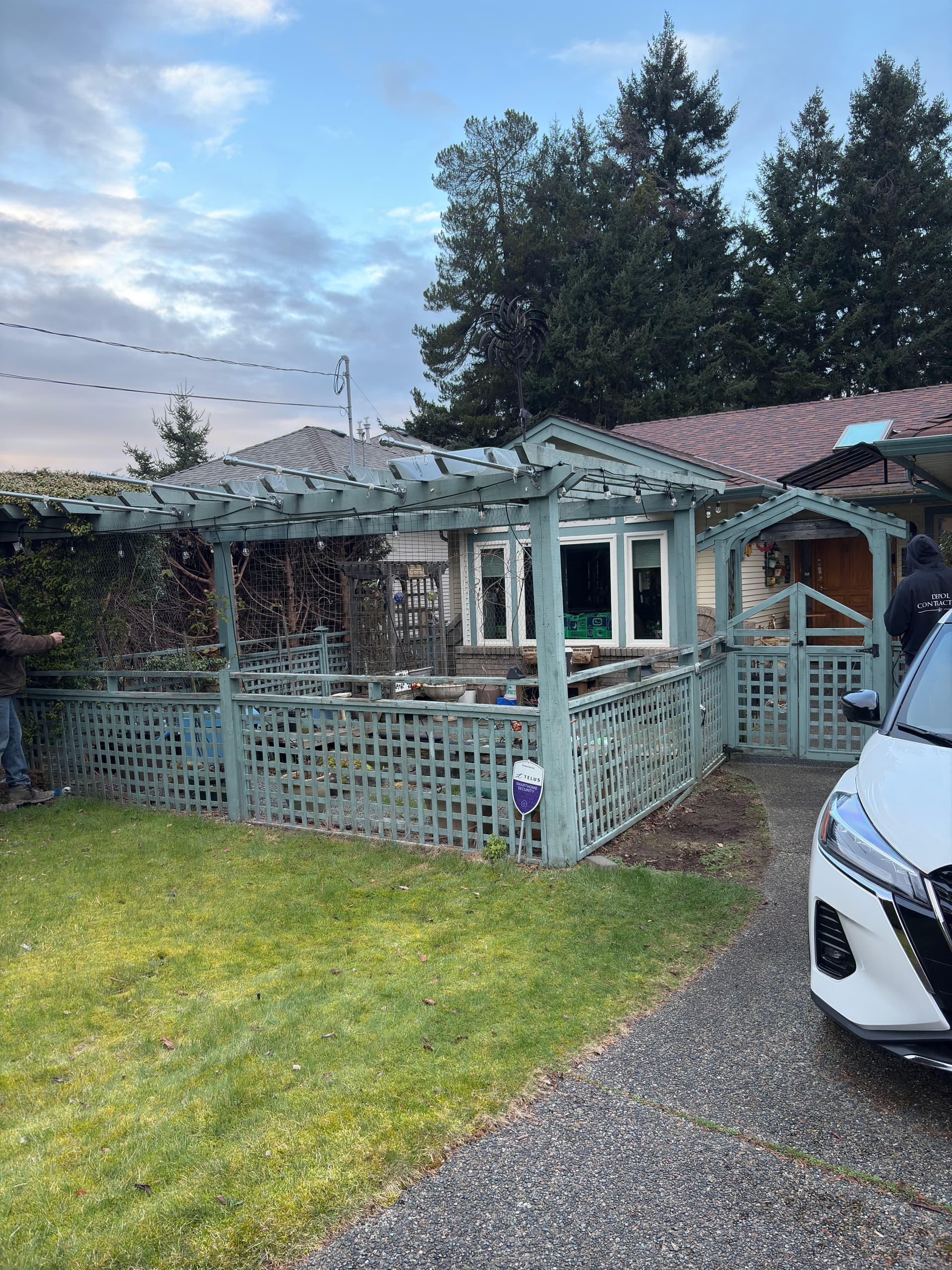 Pergola and Fence Upgrade in Nanaimo image