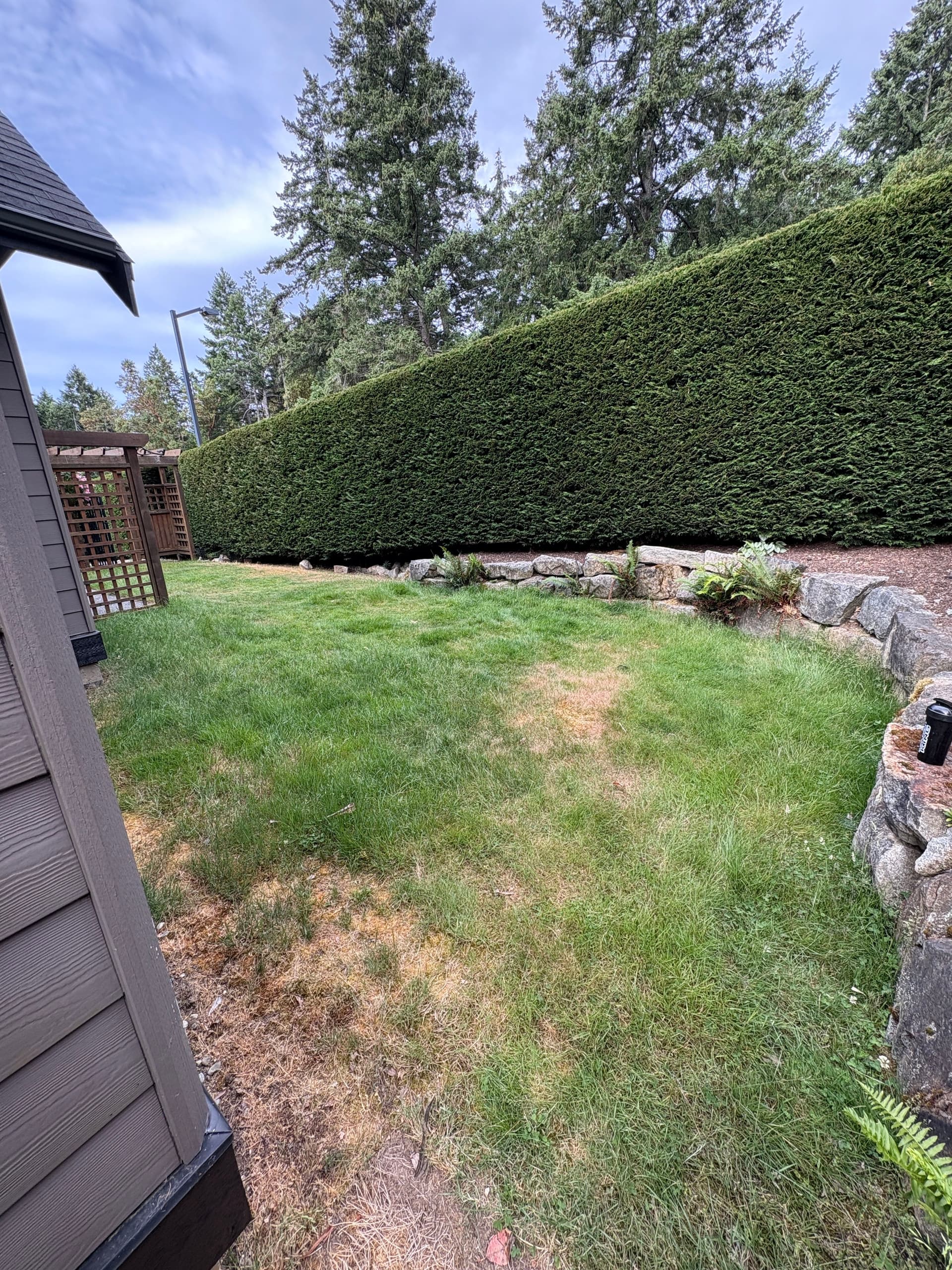 Backyard Putting Green and Paver Patio Build in Nanoose Bay image